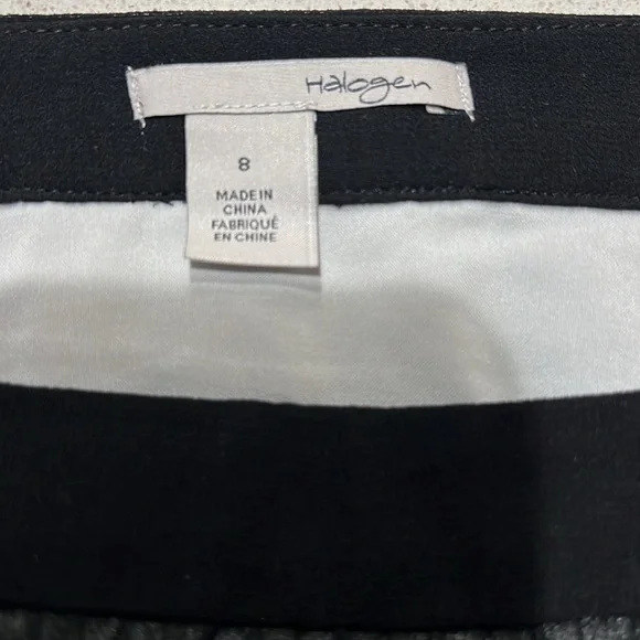 Halogen Chic Two-Tone Pleated Midi Skirt - Size 8 - Picture 7 of 8